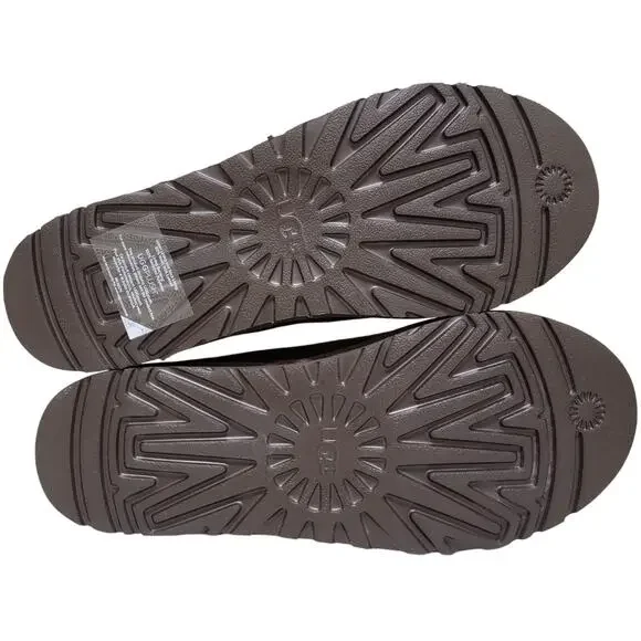 UGG Men Tasman Distressed Slip On Clog Slippers Size US 10 Burnt Cedar Brown 2DN